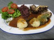Rouladen mit Hirtenkäse und Mett - Rezept
