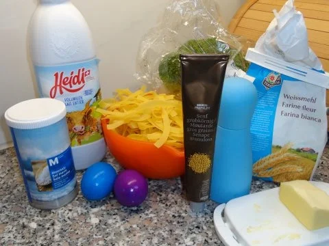 Rezept: Broccoli-Nüdeli an Sauceneier Bild Nr. 2 Broccoli-Nüdeli an Sauceneier - Rezept - Bild Nr. 2