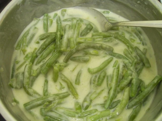 frisches Bohnengemüse - Rezept