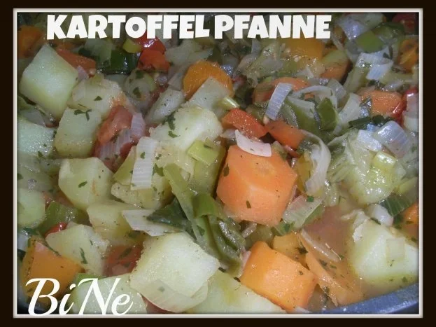Rezept: BiNe` S KARTOFFELPFANNE BiNe` S KARTOFFELPFANNE - Rezept