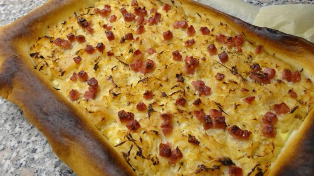 Bilder für Sauerkraut-Kuchen - Rezept