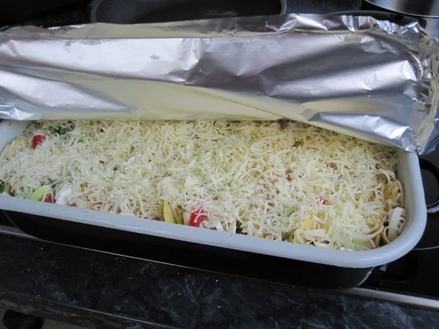 Rezept: Kartoffelauflauf mit Schinken Bild Nr. 5 Kartoffelauflauf mit Schinken - Rezept - Bild Nr. 5