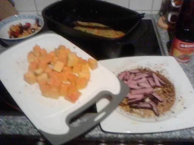 Rezept: H A L L O W E E N -- R E S T E P F A N N E R L Bild Nr. 2 H A L L O W E E N -- R E S T E P F A N N E R L - Rezept - Bild Nr. 2