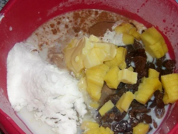 Rezept: Kleine Rosinen-Mango-Brötchen Bild Nr. 2 Kleine Rosinen-Mango-Brötchen - Rezept - Bild Nr. 2