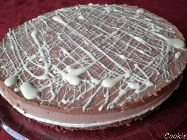 Schokoladen - Käsesahne - Torte "Tricolor" ... - Rezept - Bild Nr. 2
