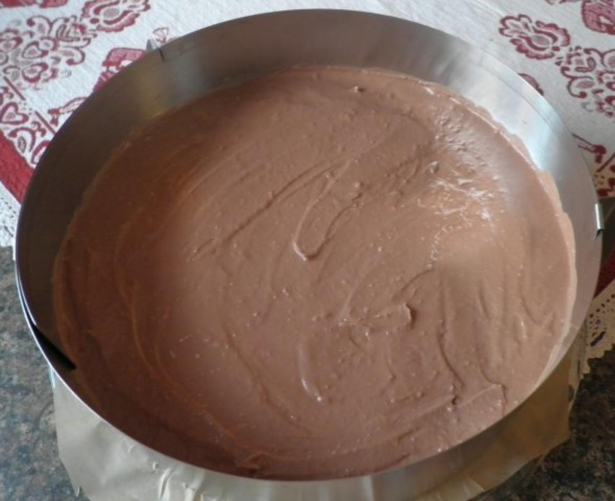 Schokoladen - Käsesahne - Torte "Tricolor" ... - Rezept - Bild Nr. 17