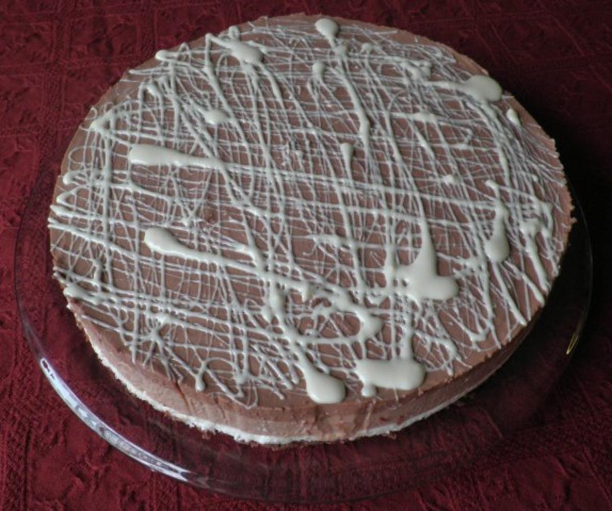 Schokoladen - Käsesahne - Torte "Tricolor" ... - Rezept - Bild Nr. 19