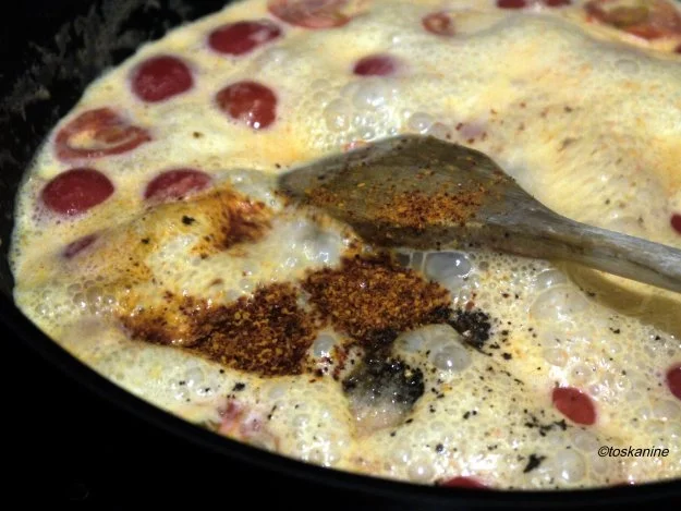 Spaghetti mit karamellisierter Tomatensauce - Rezept - Bild Nr. 11