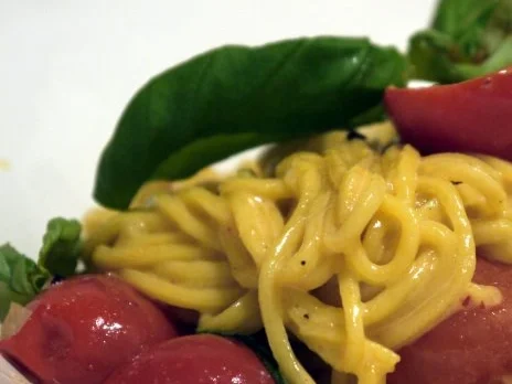 Spaghetti mit karamellisierter Tomatensauce - Rezept - Bild Nr. 13