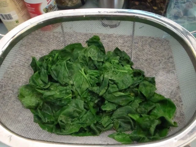 Rezept: Quiche mit Garnelen, Ziegenkäse und Spinat Bild Nr. 3 Quiche mit Garnelen, Ziegenkäse und Spinat - Rezept - Bild Nr. 3