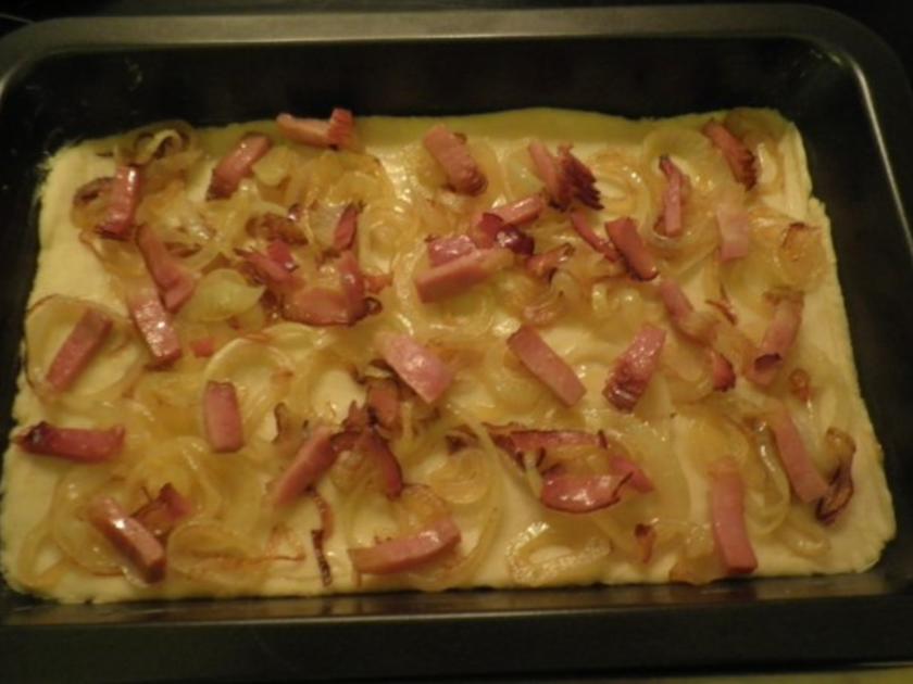 Zwiebelkuchen für Zwei - schnell &amp; einfach - von Cookies