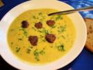 Kartoffelsuppe mit Hackbällchen - Rezept