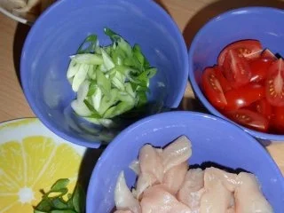 Rezept: Austernpilze ♫ mit Hähnchenfilet & Pasta ♫ Bild Nr. 4 Austernpilze ♫ mit Hähnchenfilet & Pasta ♫ - Rezept - Bild Nr. 4