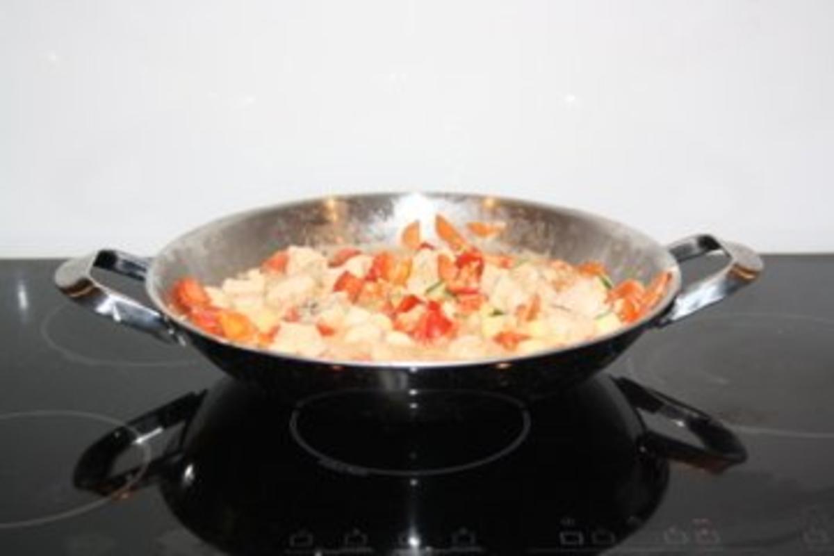 Hühnchen in rotem Thai Curry - Rezept