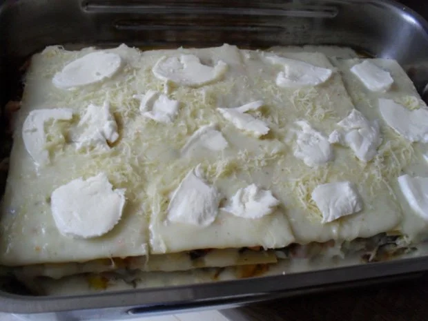 Rezept: Lasagne: Grünkohl mit Tomaten und Rauchfleisch Bild Nr. 14 Lasagne: Grünkohl mit Tomaten und Rauchfleisch - Rezept - Bild Nr. 14