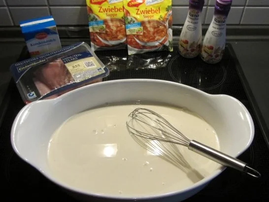 Zwiebel-Sahne-Schnitzel oder Schnitzeltopf - Rezept