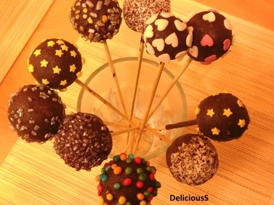 Rezept: Lebkuchenlollies - Lebkuchen - Lebkuchenpralinen Lebkuchenlollies - Lebkuchen - Lebkuchenpralinen - Rezept