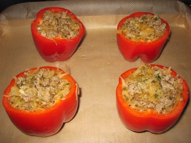 Gefüllte Paprika - Rezept - Bild Nr. 4