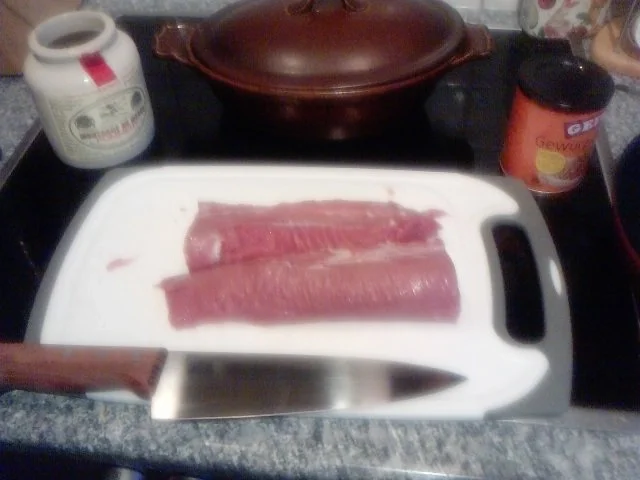 Rezept: Zum 300.EINE SCHWEINISCHE VERSUCHUNG ;-) - ODER - WALD - UND WIESENTELLER - Bild Nr. 2 Zum 300.EINE SCHWEINISCHE VERSUCHUNG ;-) - ODER - WALD - UND WIESENTELLER - - Rezept - Bild Nr. 2