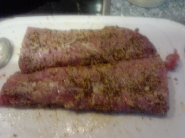 Rezept: Zum 300.EINE SCHWEINISCHE VERSUCHUNG ;-) - ODER - WALD - UND WIESENTELLER - Bild Nr. 3 Zum 300.EINE SCHWEINISCHE VERSUCHUNG ;-) - ODER - WALD - UND WIESENTELLER - - Rezept - Bild Nr. 3