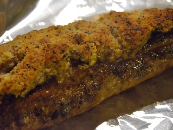 Rezept: Schweinefilet unter der Aprikosenkernkruste Bild Nr. 7 Schweinefilet unter der Aprikosenkernkruste - Rezept - Bild Nr. 7