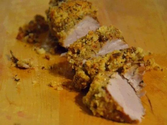 Rezept: Schweinefilet unter der Aprikosenkernkruste Bild Nr. 8 Schweinefilet unter der Aprikosenkernkruste - Rezept - Bild Nr. 8