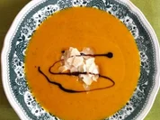 Fruchtige Kürbissuppe ala Tobi - Rezept