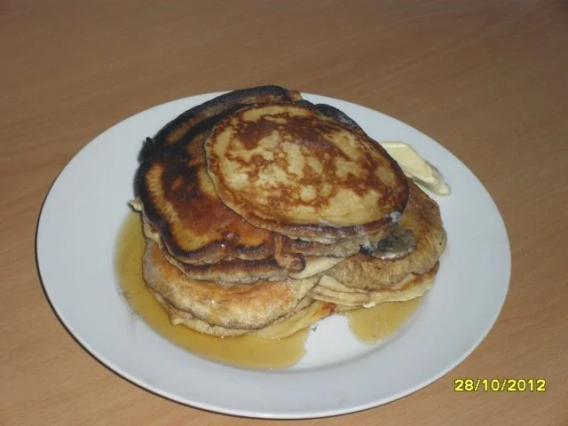 Rezept: Pancakes mit Ahornsirup Pancakes mit Ahornsirup - Rezept