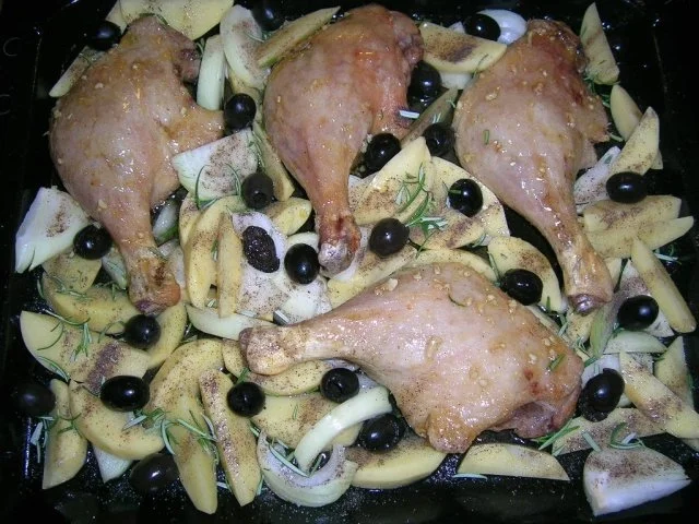 Entenkeulen provenzialisch vom Blech - Rezept - Bild Nr. 6