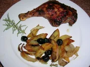 Rezept: Entenkeulen provenzialisch vom Blech Entenkeulen provenzialisch vom Blech - Rezept