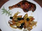 Entenkeulen provenzialisch vom Blech - Rezept
