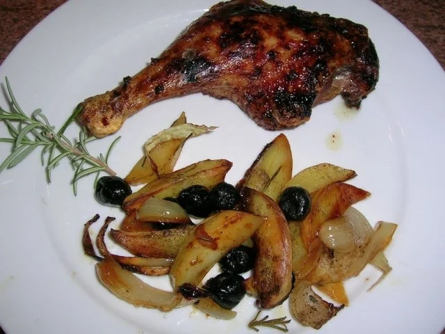 Entenkeulen provenzialisch vom Blech - Rezept - Bild Nr. 4