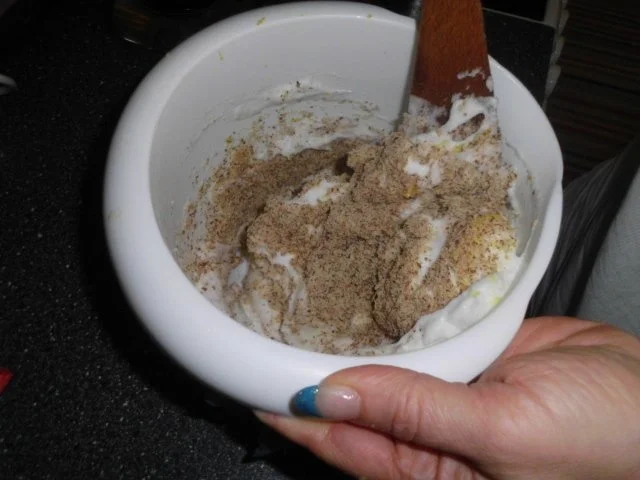 Vanille-Nusscreme mit rotem Tortenguß - Rezept - Bild Nr. 12