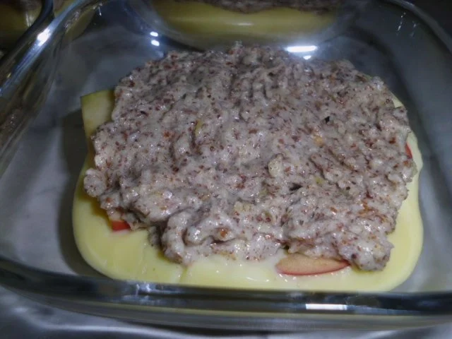 Vanille-Nusscreme mit rotem Tortenguß - Rezept - Bild Nr. 15