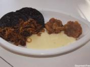 Höllischer Himmel und Erde deluxe an gebratener Blutwurst - Rezept