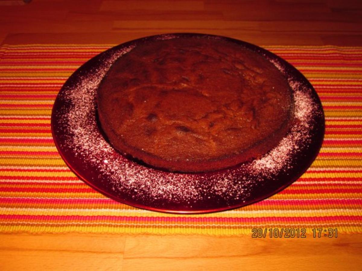 Schoko-Birnen-Kuchen - Rezept von MeMi