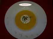 Kürbis-Orangen-Ingwer-Suppe - Rezept