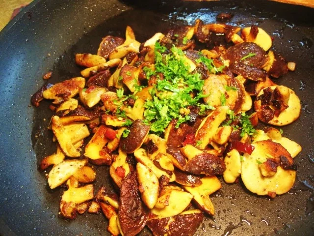 Rotfuß-Röhrlinge gebraten ... - Rezept - Bild Nr. 6