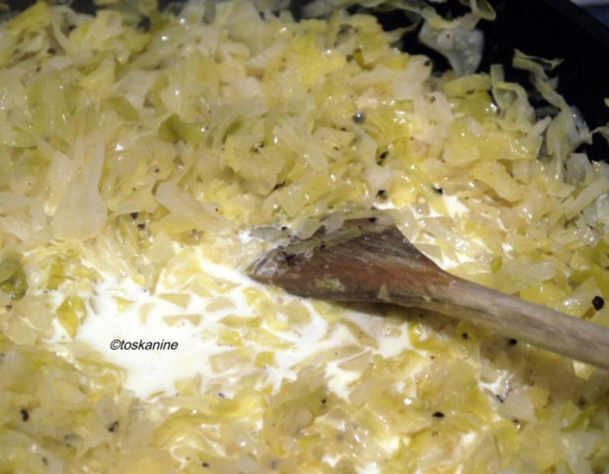 Walnuss-Spätzle-Spitzkohlpfanne - Rezept - Bild Nr. 14