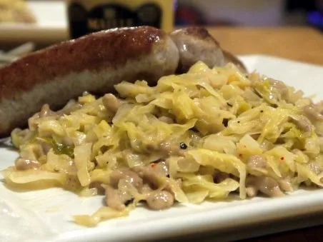 Rezept: Walnuss-Spätzle-Spitzkohlpfanne Bild Nr. 16 Walnuss-Spätzle-Spitzkohlpfanne - Rezept - Bild Nr. 16