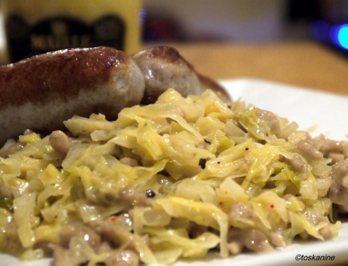 Walnuss-Spätzle-Spitzkohlpfanne - Rezept - Bild Nr. 17