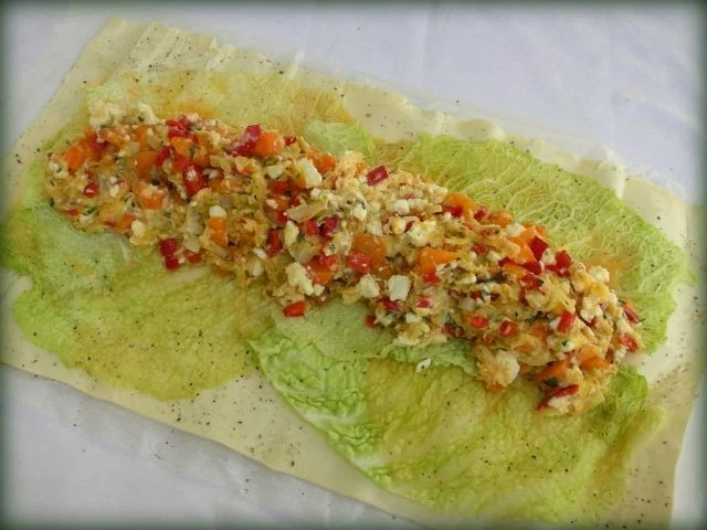 Wirsingstrudel mit Schafskäse - Rezept - Bild Nr. 6
