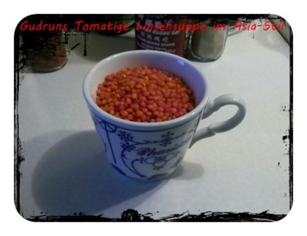 Suppe: Tomatige Linsensuppe im Asiastil - Rezept - Bild Nr. 3