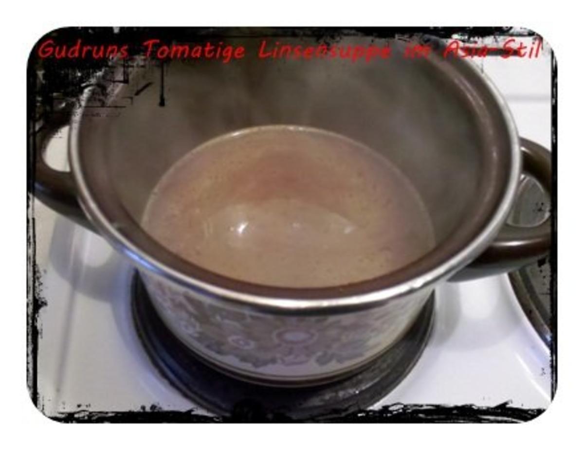 Suppe: Tomatige Linsensuppe im Asiastil - Rezept - Bild Nr. 4