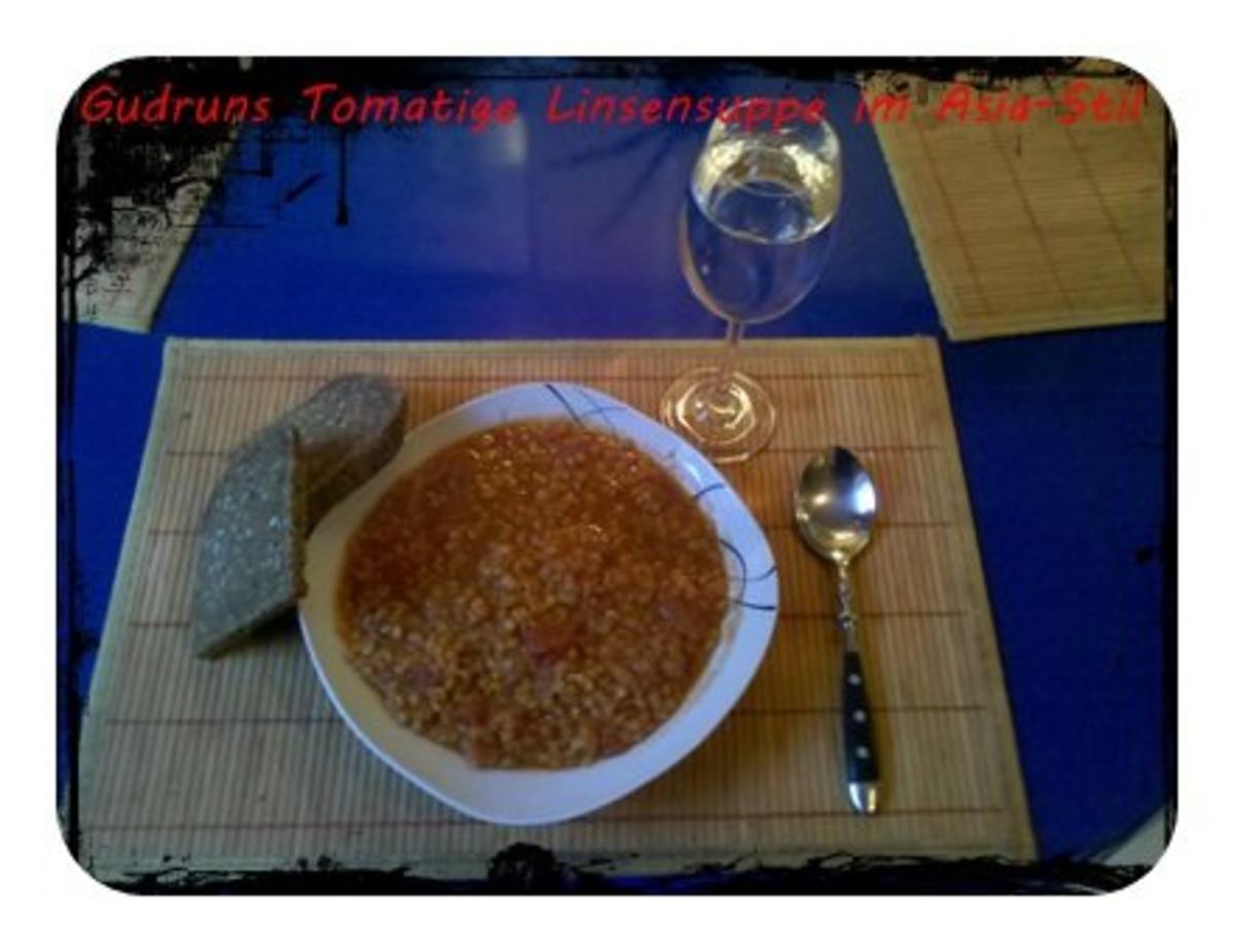 Suppe: Tomatige Linsensuppe im Asiastil - Rezept - Bild Nr. 8