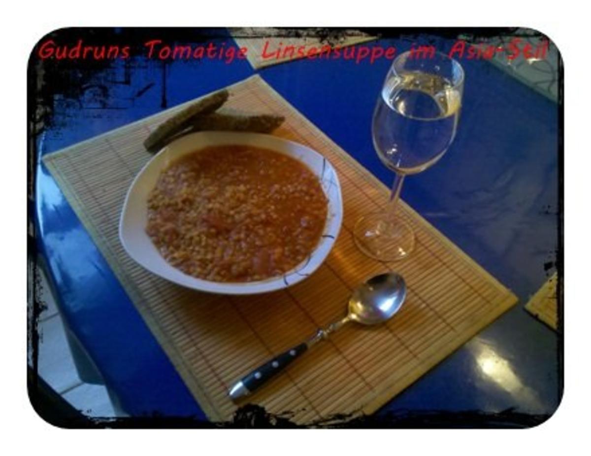 Suppe: Tomatige Linsensuppe im Asiastil - Rezept - Bild Nr. 9