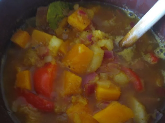 Rezept: Kürbis-Apfel-Birnen-Chutney Bild Nr. 6 Kürbis-Apfel-Birnen-Chutney - Rezept - Bild Nr. 6