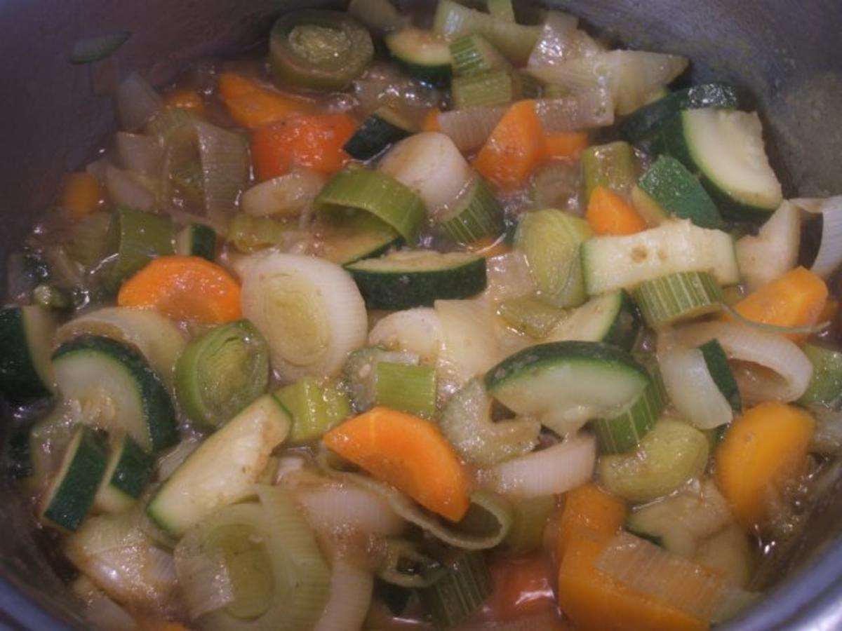 Suppen: Feines Gemüsesüppchen mit karmellisierem Fenchel - Rezept - Bild Nr. 5