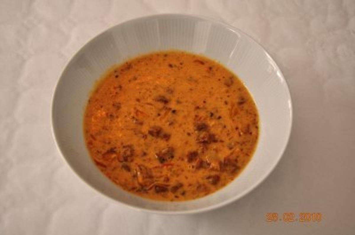 Suppe:Gyrossuppe - Rezept