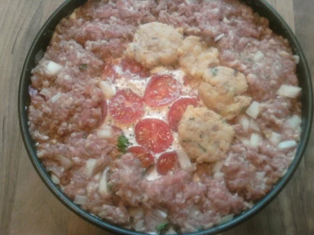 "Kleiner Hackfleisch-Kuchen-Zwerg" , Trapper-like - Rezept - Bild Nr. 4